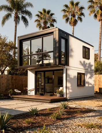 Two story accessory dwelling unit design in Los Angeles built by ADU Pro Los Angeles